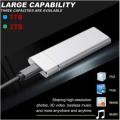 Portable SSD External Hard Drive 4TB High-Speed Drive USB3.1/Type-c Interface Solid State Hard Disk Storage Device for Laptop/PC. 
