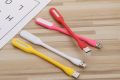 Pack of 3 - Portable Flexible USB LED Light for Laptop, Power bank and USB Charger Multi Color. 