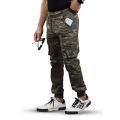 Flush Men'S Camouflage Cargo Pants, Stretchable Trousers With 6 Pockets - Stay Stylish And Organized With Camouflage Cargo Pants. 
