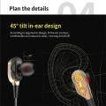 Super Bass Wired Earbuds,Dual Driver Earphones HiFi Deep Bass Earphones In Ear Headphones With Mic And Volume,noise Cancelling Headphones,Headset For IPhone, Samsung Smart Phones,PC. 