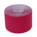 1 Roll Sports Kinesiology Muscles Athletic Health Tape 5M * 5CM - Rose Red. 