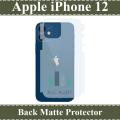 Apple iPhone 12 Soft Skin Fiber Sheet Back Matte Protector For Apple iPhone 12. 