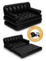 Sofa Come Bed With Electric Pump & Bag 5 In 1 Inflatable. 