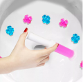 Freshener Toilet Cleaner Gel Flower Stamp, Toilet Deodorant Bathroom Toilet Cleaning Tool. 