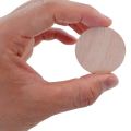 200Pcs Wood Slices Unfinished Round Wood for Arts & Crafts Projects, Board Game Pieces, Ornaments. 