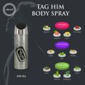 Armaf Tag Him Deodorant for men 200 ML body spray for men. 