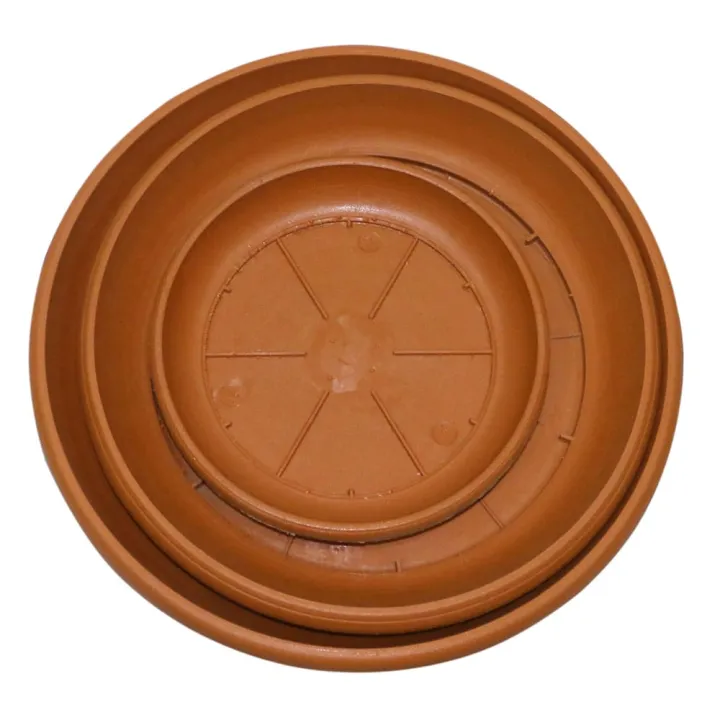 Pack%20of%204%20Plastic%20Terra%20Cotta%20Round%20Plant%20Saucer%20Drip%20Trays%20Garden%20Pot%20Base%20-%20Image%206