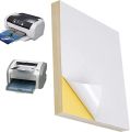A4 Glossy Sticker Paper Sheet For Shipping yellow Printable Pack of 10. 