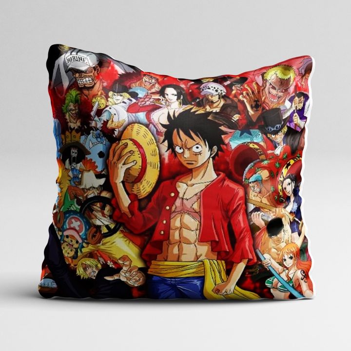 Luffy's Comfort Cushion For Anime One Piece Fans Home Decor Pillow