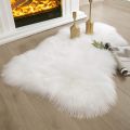 Faux Sheepskin Rug 2ft x 3ft Ultra Soft Shaggy Floor Mat Slip Resistant Washable. 