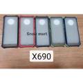 Infinix Note 7 Matte Antishock Bumper Shockproof matte Case color full button Hard PC Cover. 