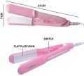 Mini Hair Straightener Nova Electronic SX-8006 High Quality Flat Iron Straightening Hot Comb Mini Professional Hair Straightener & Curling Iron Styling Tools  (Multicolour). 