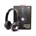 S460 Bluetooth Headphones Black. 