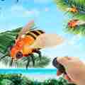 JJRC High Creative Simulation Animal bee ladybug Infrared Remote Control Kids Toy Funny Prank Realistic Tricky Toys Gift. 
