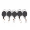 Retractable Key Chain Reel Steel Cord Recoil Belt Key Ring Badge Holder Outdoor MIO Super Store. 