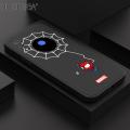Hontinga for Huawei Nova 3i / P Smart Plus Back Cover Cartoon Spiderman Design Soft Phone Case Square Edge Liquid Silicone Cases. 