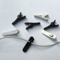 20 x Headphone earphone cable cord wire lapel collar clip nip clamp mount holder. 