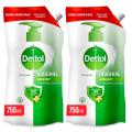 Dettol Handwash Refill Original 750ml - Pack of 2. 