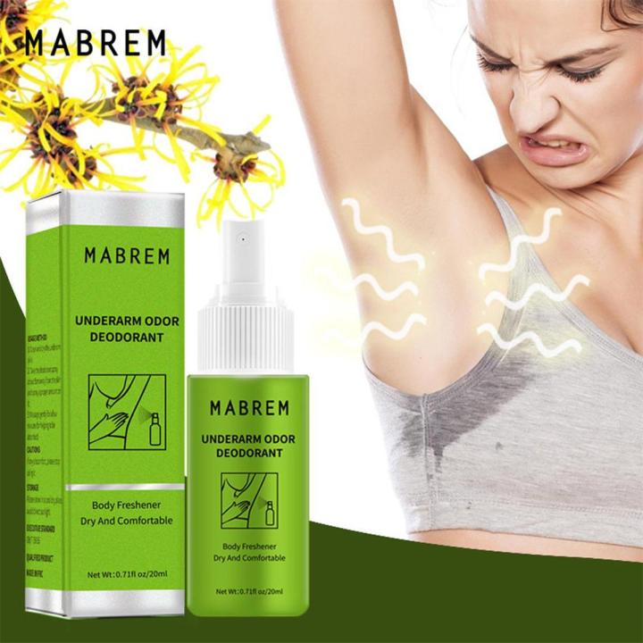 Odor Remover Spray Armpit Underarm Smell Refresh Body Deodorant Fragrance Liquid Lotion Summer Antiperspirants Skin Care Spray