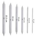6-Piece Blending Stump & Tortillion Set | Charcoal & Pastel Art Blenders for Sketching, Shading & Smudging, Smooth Paper Blender Tools for Artists, Students & Hobbyists. 
