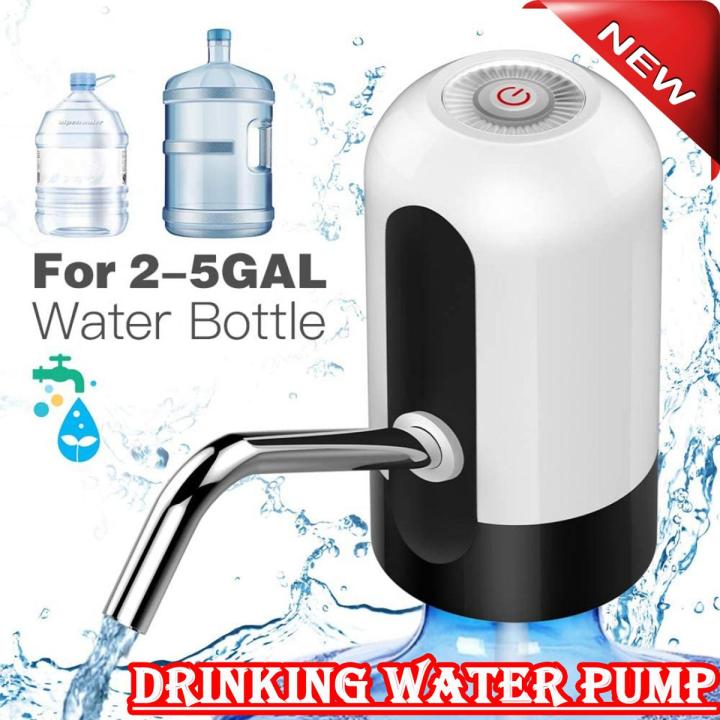 Automatic Water Dispenser Pump Machine - USB Rechargeable Smart Electric Drinking - Water Bottle Pump - Portable Wireless Chargeable Water Pump for Outdoor Indoor Home Office Travel - Beverage Suction Pump New Genuine Water Suction Device