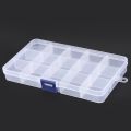 Electronic Components 15 Slots detachable plastic cases boxes. 