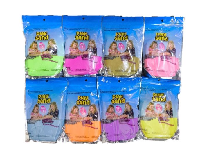 Magic Space Sand Large Pack for Kids Play with 8 Molds