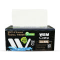 WBM Facial Tissue Paper Tea Tree Fragrance - 200s (2 Ply) | UltraSoft Tissue Made with 100% Wood Pulp. 