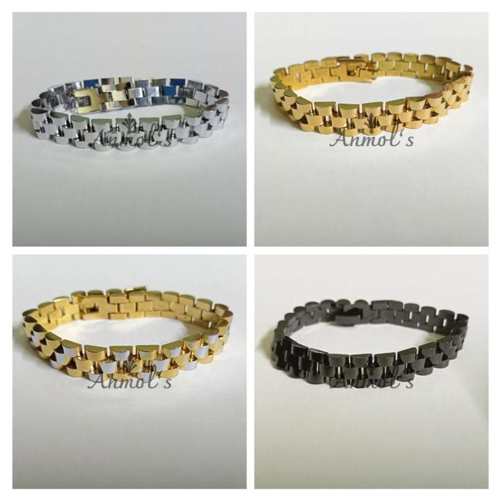 Pack Of 4 Jubilee Bracelet for Men Premium Quality Stainless Steel Band