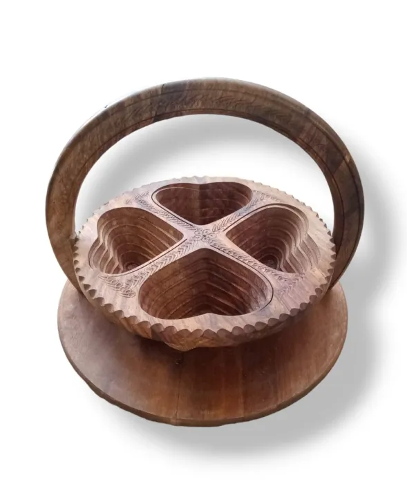 WOODEN%20GOLD-Wooden%20Handmade%20Antique%20Dry%20Fruit%20Basket%20with%20Folding%20Trivet-%20Wooden%20Hand%20Carved%20Dry%20Fruit%20Basket%20Foldable-High%20Quality-Different%20Design%20Will%20be%20Send%20based%20on%20availability%20-%20Image%208
