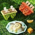 Fruit Shape Ice-cream Molds Kulfi Mould Ice Makers set 04. 