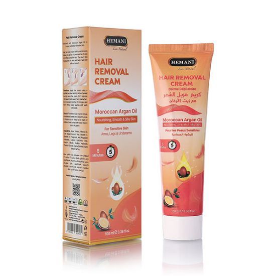 𝗛𝗘𝗠𝗔𝗡𝗜 𝗟𝗜𝗩𝗘 𝗡𝗔𝗧𝗨𝗥𝗔𝗟 - HAIR REMOVAL CREAM MOROCCAN ARGAN OIL