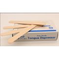 Pack of 5: Imported Non Sterile WOODEN TONGUE DEPRESSOR - JUMBO WOOD CRAFT STICKS, 6 Inch length - 100pcs each box. 