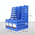 Multi-function Plastic Storage Hanger 3 Section Divider File Paper Magazine Rack Holder Office Home Desktop Book Box Bookshelf. 