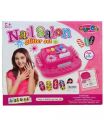 Nail Salon Arts and Craft Glitters Nail Kit. 