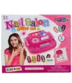 Nail Salon Arts and Craft Glitters Nail Kit. 
