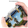 Mobile Gaming Button Phone Gaming Trigger For PUBG Fire Button Shooter Controller For Android Phone. 