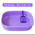 Cat litter tray with Scoop Large size. 