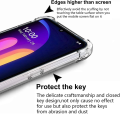 LG V60 ThinQ 5G Clear Soft Silicone Shockproof Back Cover Case Transparent Protective. 