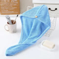 Quick Dry Bath Hair Drying Towel Head Wrap Hat Super Absorbent Shower Cap. 