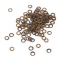 100 Pcs 4,5,6mm Metal Eyelets Washer Grommet Scrapbook Leather Craft Repairing. 