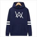AW Allen walker printed hoodie for mendrawstring casual pullover hodie clothing long sleeves export quality huddie winter wear smart fit hoody. 