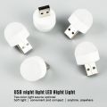 Portable LED Light Mini Night Light USB Plug Lamp Computer Mobile Power Charging Small Book Lamp Eye Protection Reading Light. 