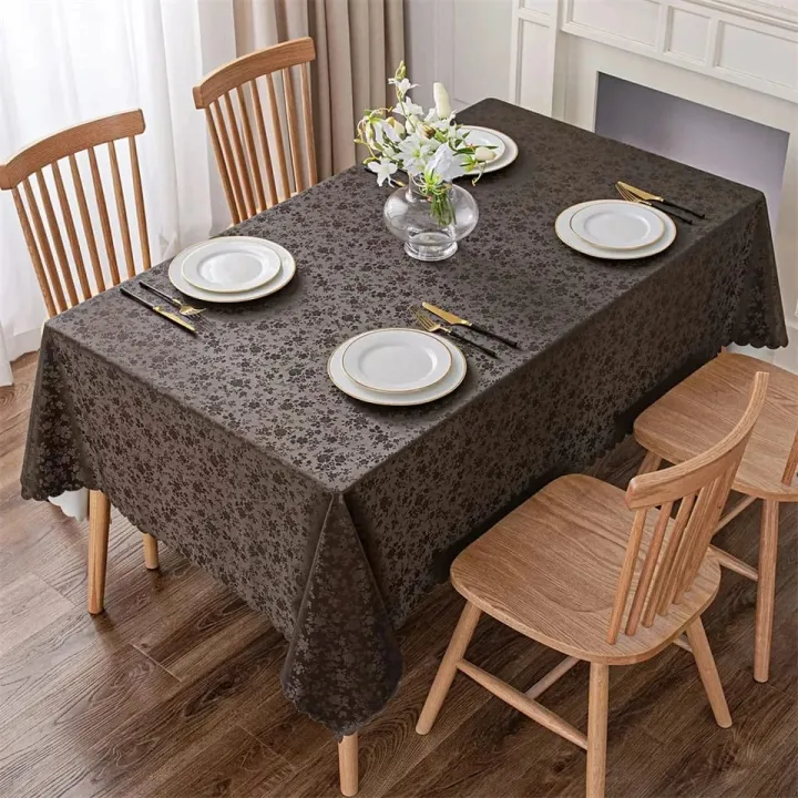 4 6 & 8 Seater Tablecloth with beautiful Spill-Proof Table Cloth in ...