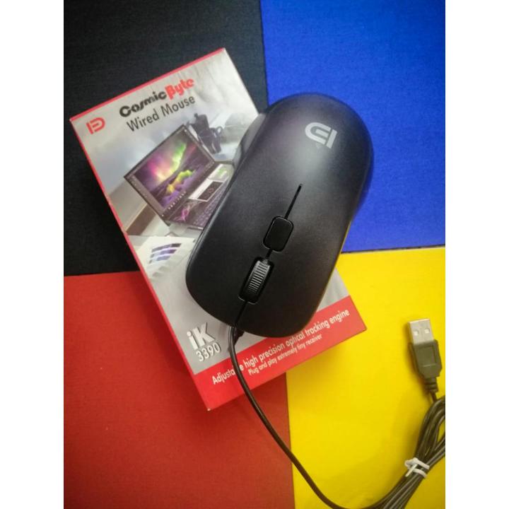 Cosmic Byte | Wired Mouse | iK 3390-Best For Office or Home Use