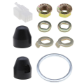Ebike Wheel Motor Shaft Washer/Spacer/Nut Cover E-Bike Wheel Lock M14 2Set 14mm Shaft Screw Cap for 500-5000W Motor. 