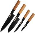 4Pcs Japanese Zillinger Knife Set. 