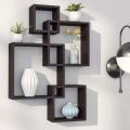4 Square Wall Shelves. 