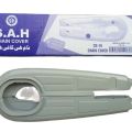 Chain Cover Plastic Set for all 70 cc bike silver colour. 