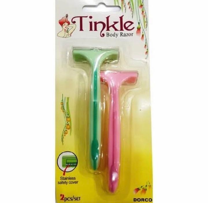 Pack of 2 Tinkle Body Razors Set For Women new stylish razor | Daraz.pk